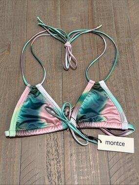 Montce Silk Dye Bikini Top
